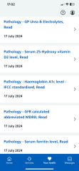 The early signs, are there any specialists tests?