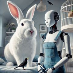 The Bluestocking - the one with the Christmas stocking