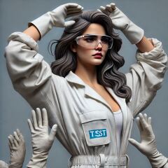 The Bluestocking - the one with the Christmas stocking