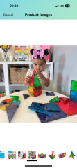 Magna tiles?