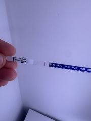 Faint positive or evap