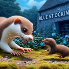 Bluestocking: the one where Boiled gets to the bar first!