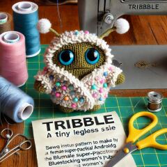 The Bluestocking - the one with the Christmas stocking