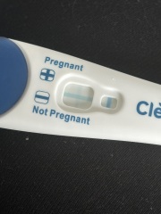 When did everyone get their first clear positive test?
