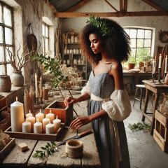 The Bluestocking - the one with the Christmas stocking