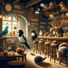 Bluestocking: the one where Boiled gets to the bar first!