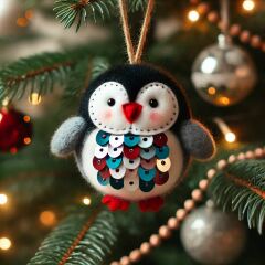 The Bluestocking - the one with the Christmas stocking