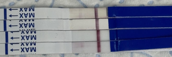 Positive? Came up within a minute