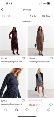 Maternity dresses that aren't black?!