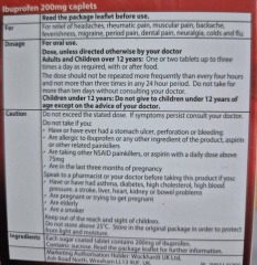 Paracetamol and ibuprofen dosage
