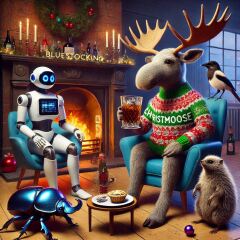 Bluestocking: the one where Boiled gets to the bar first!