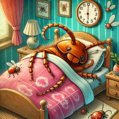 The Bluestocking - the one with the Christmas stocking