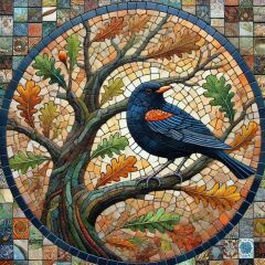 The Bluestocking - the one with the Christmas stocking