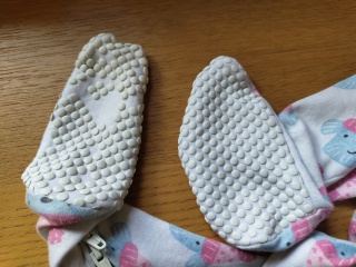 Warning - choking hazard on Tu sleepsuits - dog design