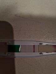 Faint line on test or am I imagining?