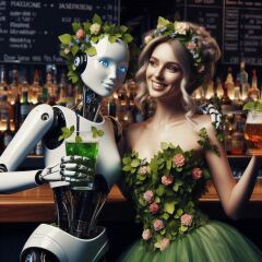 The Bluestocking - the one with the Christmas stocking