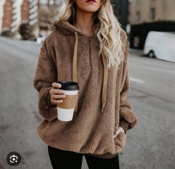 Help me find one of those ladies thick fluffy fleece hoodys