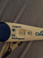 Faint line?