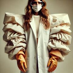 The Bluestocking - the one with the Christmas stocking