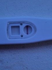 Faint line on test or am I imagining?