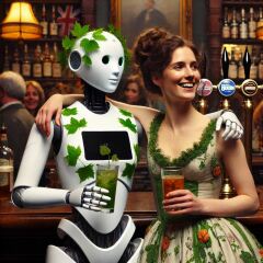 The Bluestocking - the one with the Christmas stocking