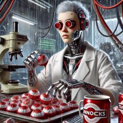 The Bluestocking - the one with the Christmas stocking