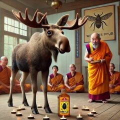 The Bluestocking - the one with the Christmas stocking