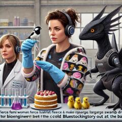 The Bluestocking - the one with the Christmas stocking