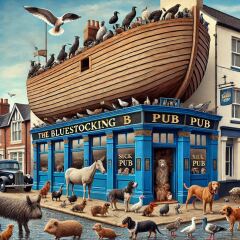 Bluestocking: the one where Boiled gets to the bar first!