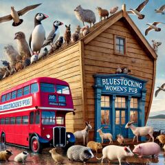 Bluestocking: the one where Boiled gets to the bar first!