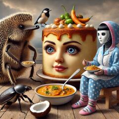 The Bluestocking - the one with the Christmas stocking