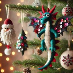 The Bluestocking - the one with the Christmas stocking