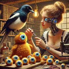 The Bluestocking - the one with the Christmas stocking