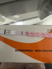 faint positive?