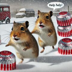 The Bluestocking - the one with the Christmas stocking