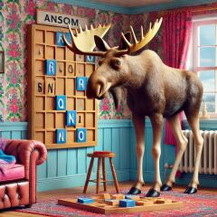 The Bluestocking - the one with the Christmas stocking