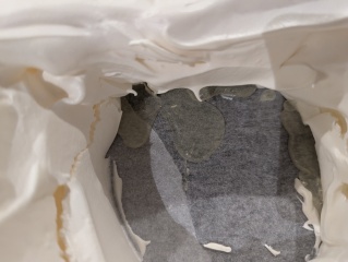 Meringue leaking