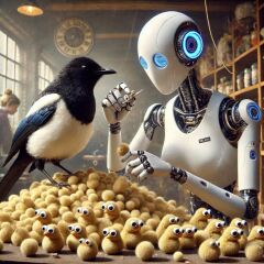 The Bluestocking - the one with the Christmas stocking