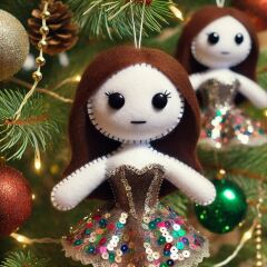 The Bluestocking - the one with the Christmas stocking