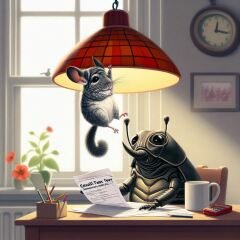 Bluestocking: the one where Boiled gets to the bar first!