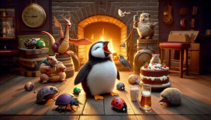 Bluestocking: the one where Boiled gets to the bar first!