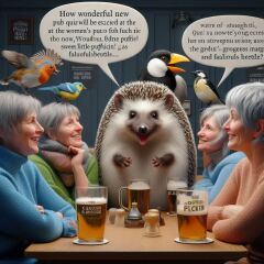 Bluestocking: the one where Boiled gets to the bar first!