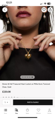 Heart necklace or pendant thing similar to below.