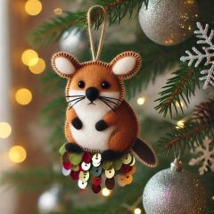 The Bluestocking - the one with the Christmas stocking