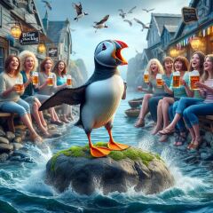 Bluestocking: the one where Boiled gets to the bar first!