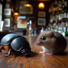 Bluestocking: the one where Boiled gets to the bar first!