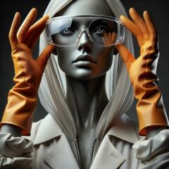 The Bluestocking - the one with the Christmas stocking