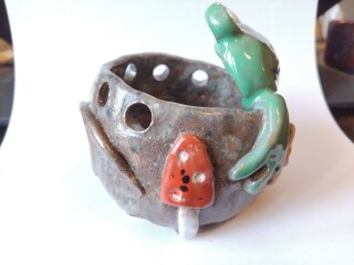 The Bluestocking - the one with the Christmas stocking