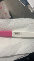 Need some advice bfp at 10dpo yesterday and today now brown when wiped??