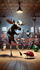 Bluestocking: the one where Boiled gets to the bar first!